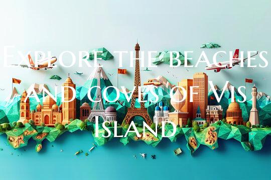 Explore the beaches and coves of Vis Island