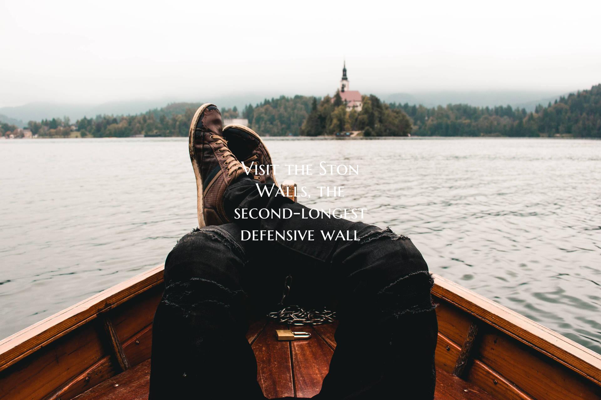 Visit the Ston Walls, the second-longest defensive wall