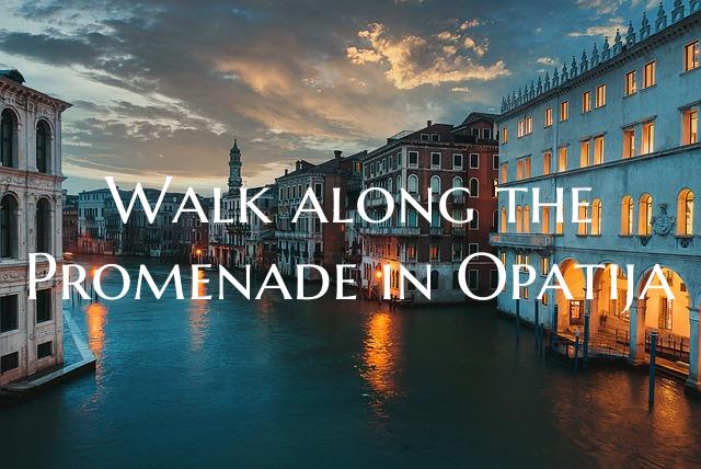 Walk along the Promenade in Opatija