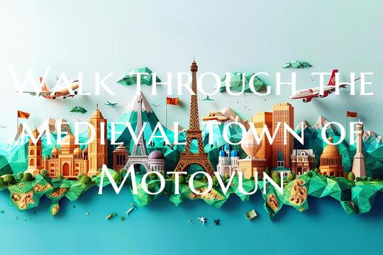 Walk through the medieval town of Motovun